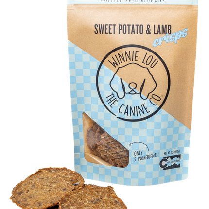 Winnie Lou Sweet Potato & Lamb Crisps 2.5oz