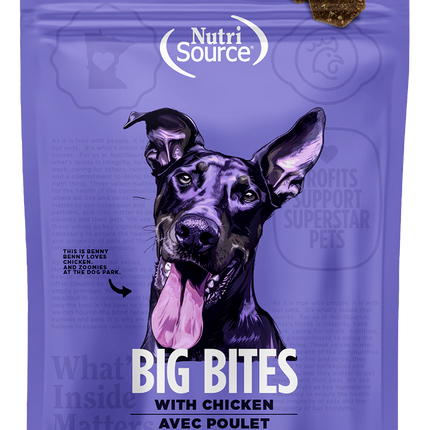 NutriSource Big Bites Chicken 14oz