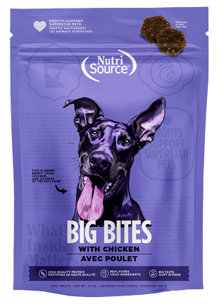 NutriSource Big Bites Chicken 14oz