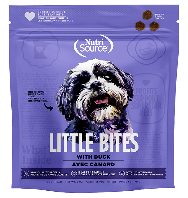 NutriSource Little Bites Duck 6oz