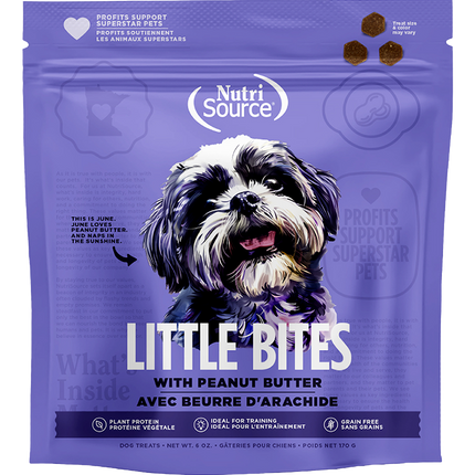 NutriSource Little Bites Peanut Butter 6oz