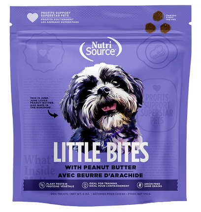 NutriSource Little Bites Peanut Butter 6oz