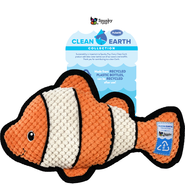 Spunky Pup Clean Earth Clownfish