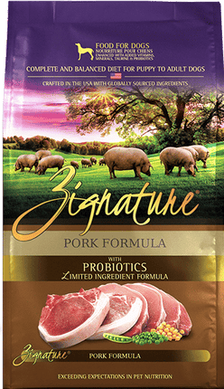 Zignature Pork Dry Dog Food