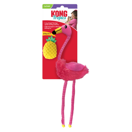 Kong Tropics Flamingo 2-Pack Cat Toys