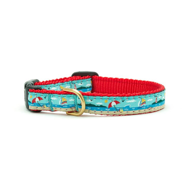 Up Country Small Breed Dog Collar - Coastal