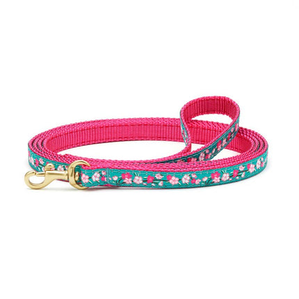 Up Country Small Breed Dog Lead - Cherry Blossoms