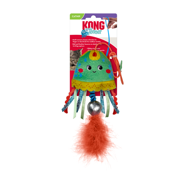 Kong Teaser Jellyfish Cat Toy