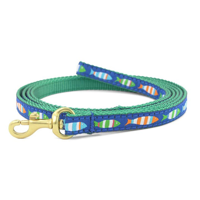 Up Country Small Breed Dog Lead - Funky Fish