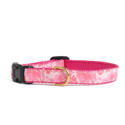 Up Country Small Breed Dog Collar - Pink Camo