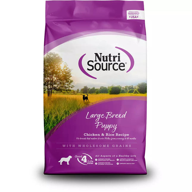 Nutrisource Dog Puppy Large Breed Chicken & Rice