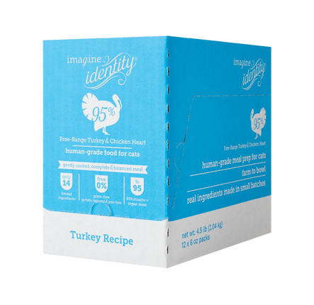 Identity Imagine Gently Cooked Turkey Frozen Cat Food