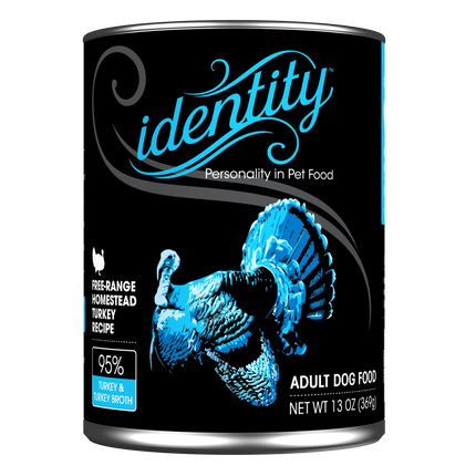 Identity dog Turkey 13oz