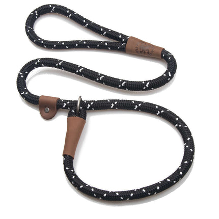 Mendota Slip Leash - Night Viz Black