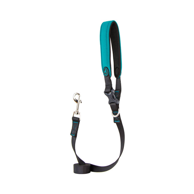 Gooby Escape Free Sport Leash Turquoise 4'