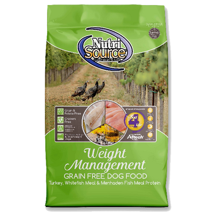 Nutrisource Senior Turkey & Whitefish for dogs 5lb