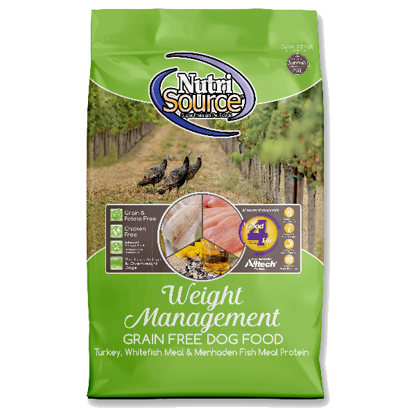 Nutrisource Senior Turkey & Whitefish for dogs 5lb