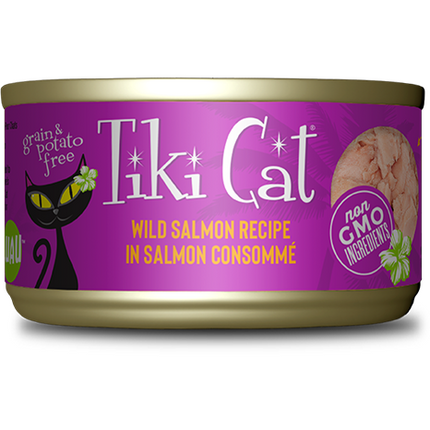 Tiki Cat Wild Salmon in Salmon Consomme