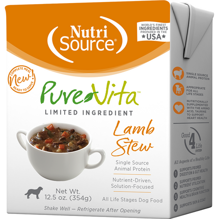 Pure Vita Lamb Stew 12.5oz