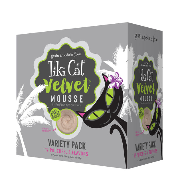 Tiki Cat Velvet Mousse Variety Pack