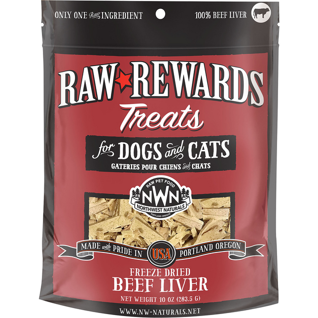 Northwest Naturals freezedried beef liver treat 10oz