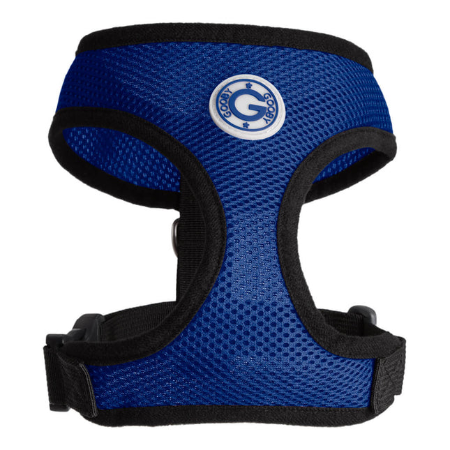 Gooby Soft Mesh Harness Blue