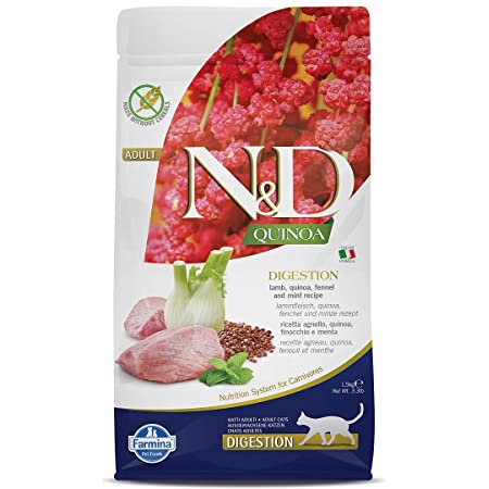 Farmina N&D Cat Quinoa & Lamb - Digestion