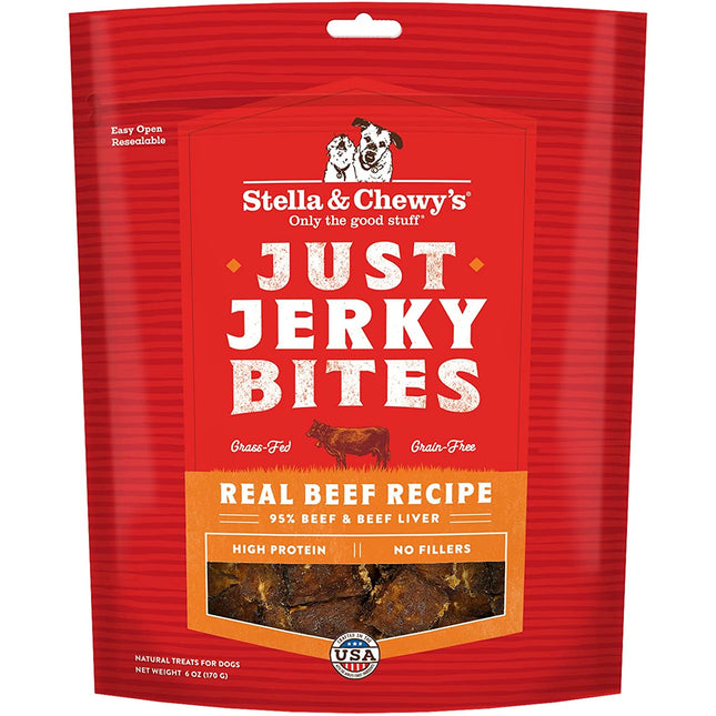 Stella & Chewy's Just Jerky Bites Beef Treat 6oz