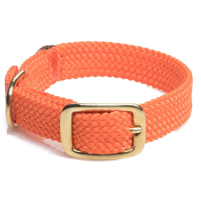 Mendota Double Braided Collar - Orange