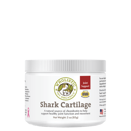 Wholistic Pet Organics Shark Cartilage 3oz