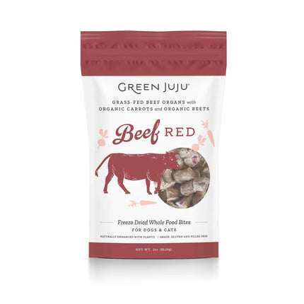 Green Juju: Whole Food Bites - Beef Red 3oz