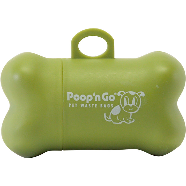 Gogo Poop'nGo Waste Bag Dispenser - Green