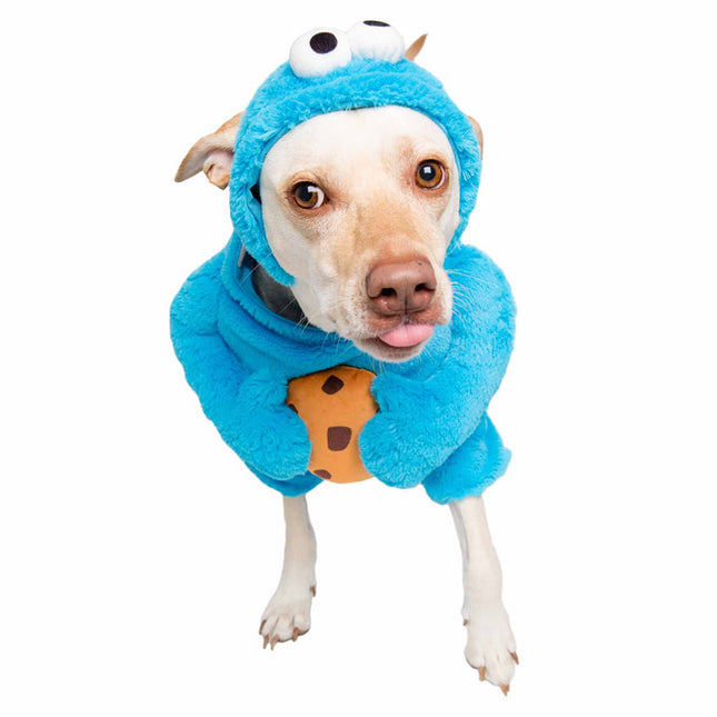 Sesame Street Cookie Monster Dog Costume