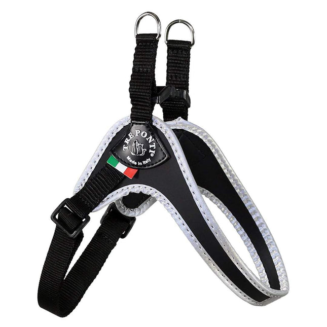 Tre Ponti Adjustable Belly Harness Black