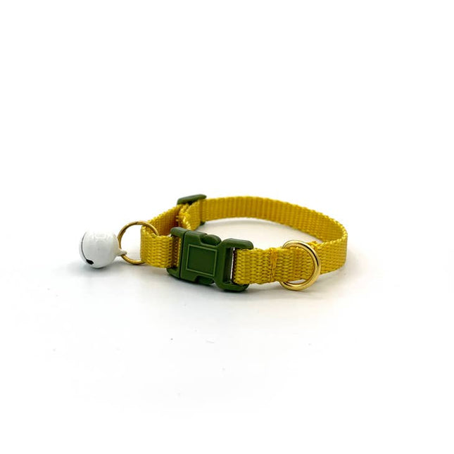 Major Darling breakaway cat collar- Yellow