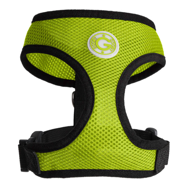 Gooby Soft Mesh Harness Green