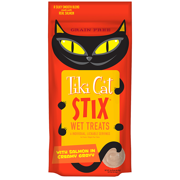 Tiki Cat Stix Wet Treats Salmon