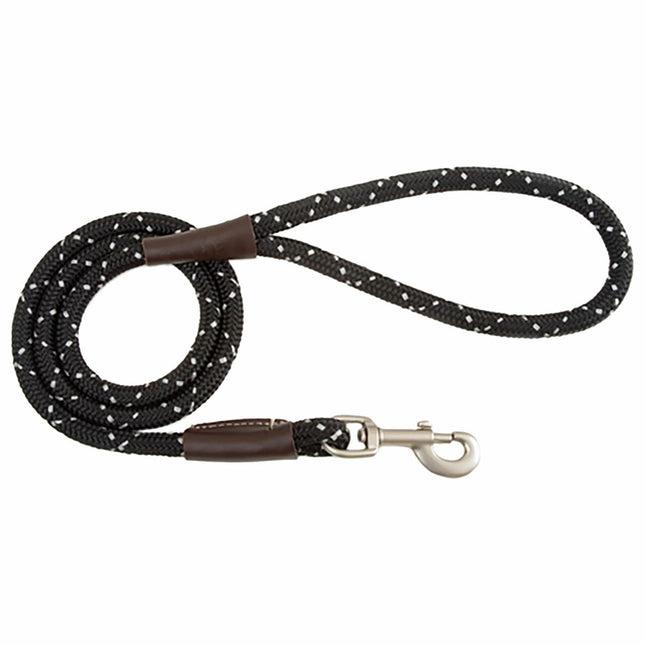 Mendota Snap Leash - Night Viz Black