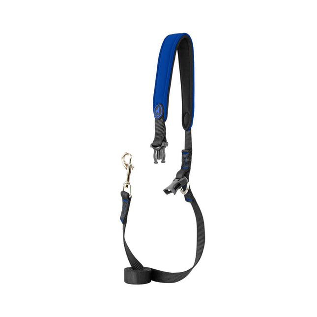 Gooby Escape Free Sport Leash Blue 4'