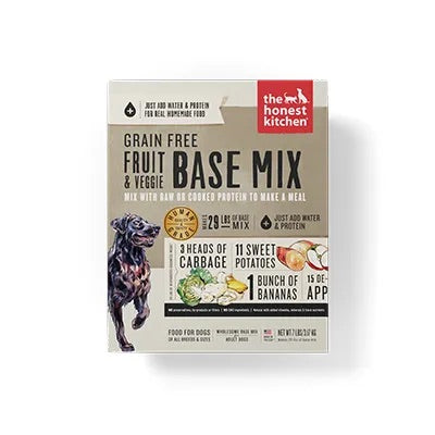 The Honest Kitchen Grain Free Fruit & Veggie Dehydrated Base Mix