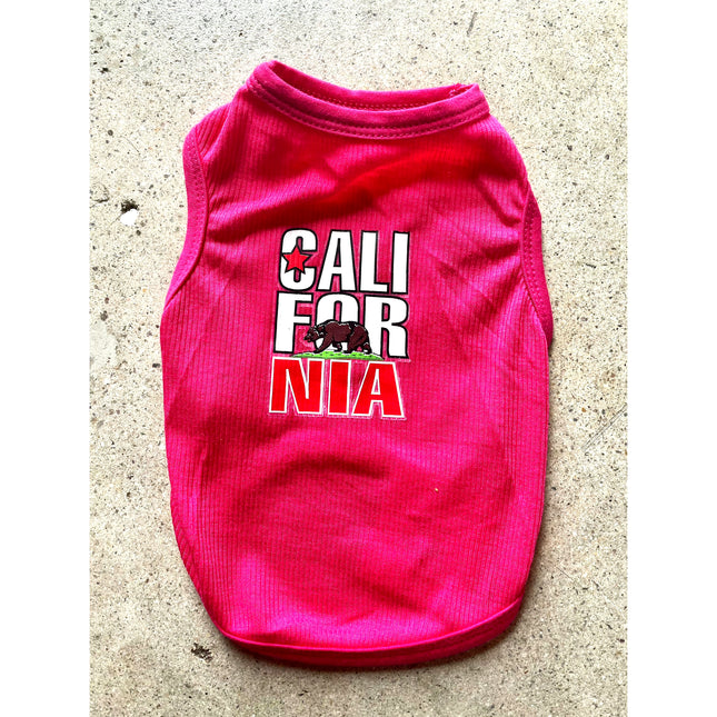 California Tank Neon Pink