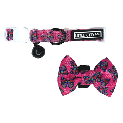 Little Kitty Co. Cat Collar & Bow Tie