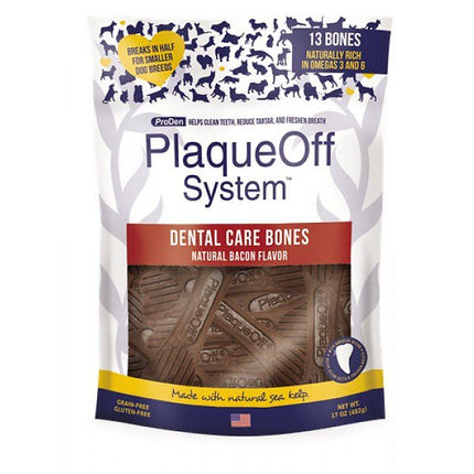 Plaque Off Dental Care Bacon flavor 17oz