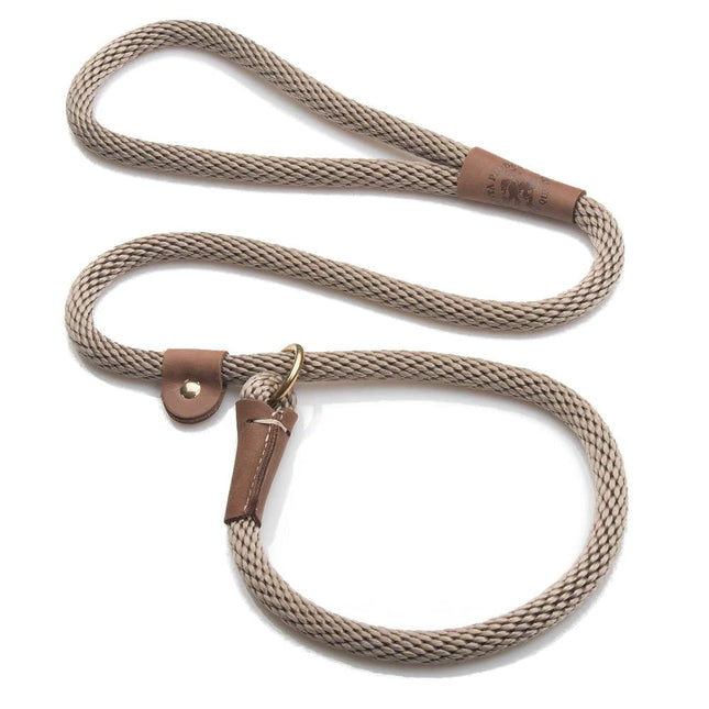 Mendota Slip Leash - Tan