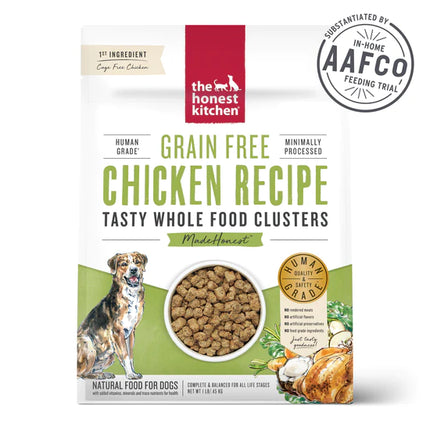 The Honest Kitchen: Grain Free Clusters Dog Food - Chicken