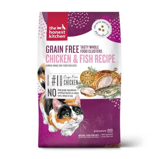 The Honest Kitchen - Chicken & Fish GF Cat Clusters