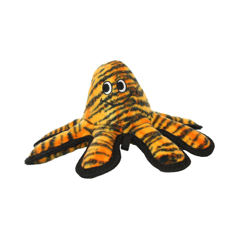 Tuffy Mega Ocean Creatures Tiger Print Octopus - Jersey Shore Pete –  Decker's Dog + Cat