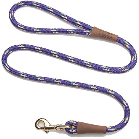 Mendota Snap Leash - Purple Confetti