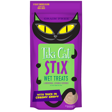 Tiki Cat Stix Wet Treats Duck