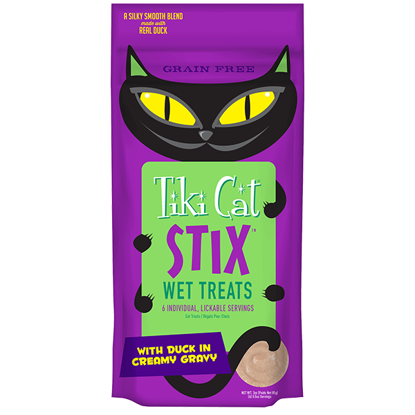 Tiki Cat Stix Wet Treats Duck